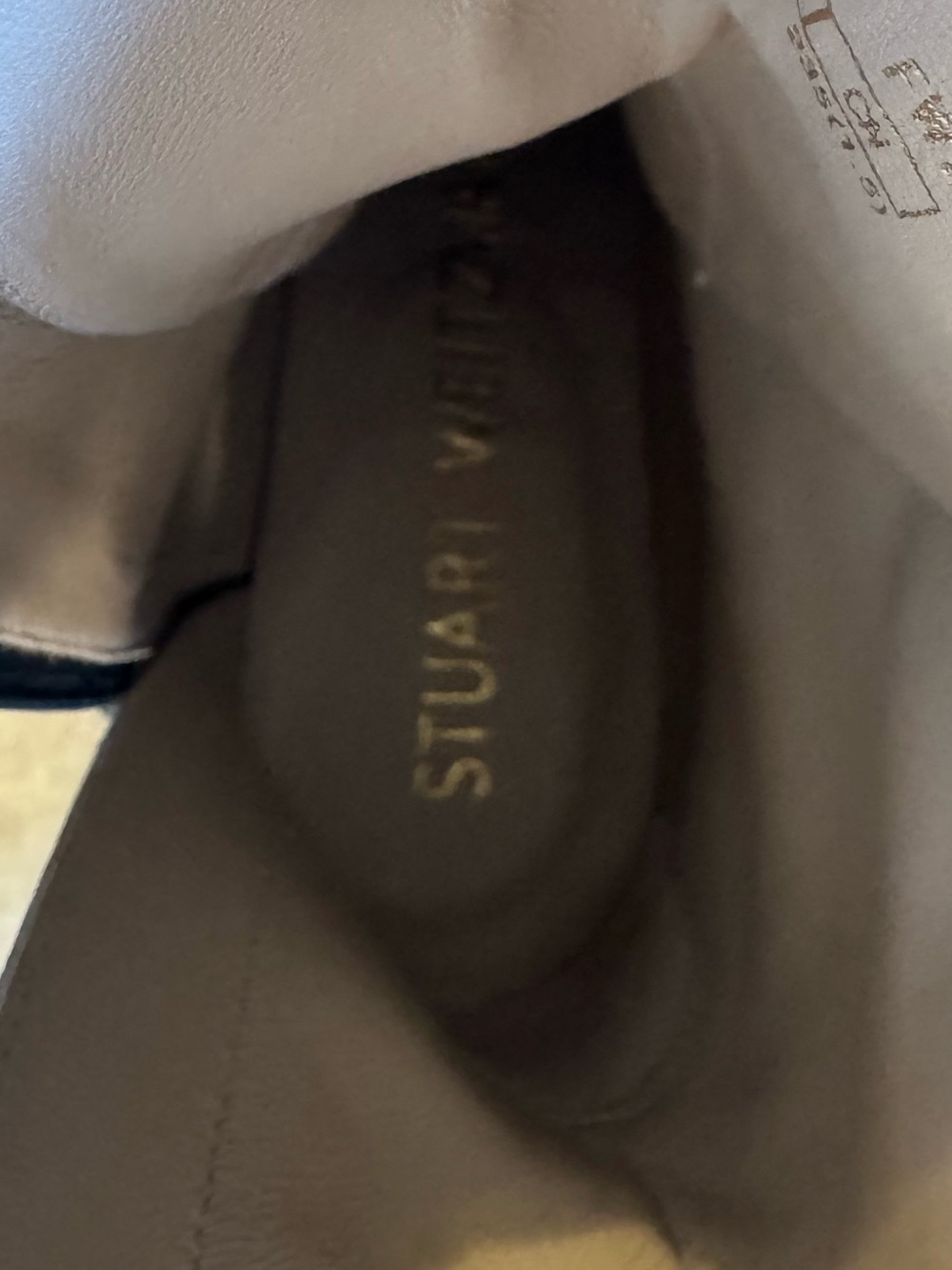 Stuart Weitzman Nisha Leather Lug-Sole Boots Size 6.5B - Picture 5 of 12